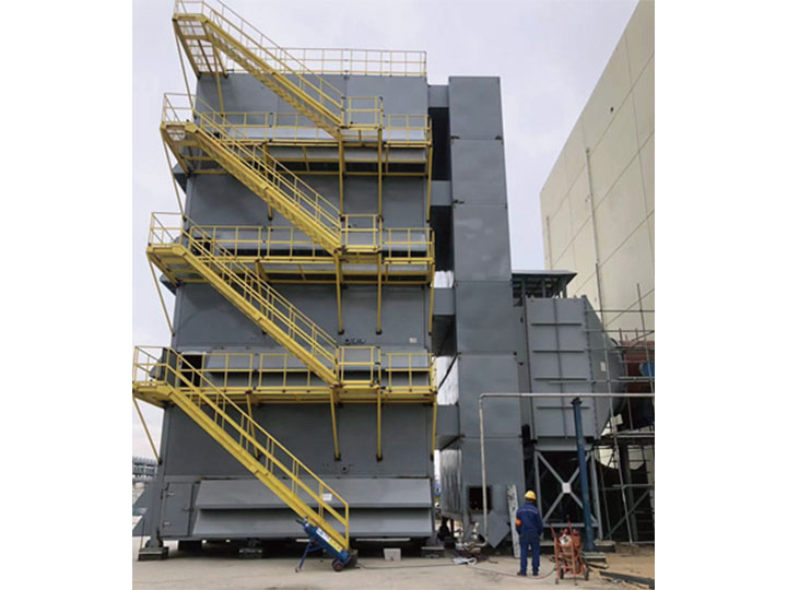 臥式多級自潔式進氣系統